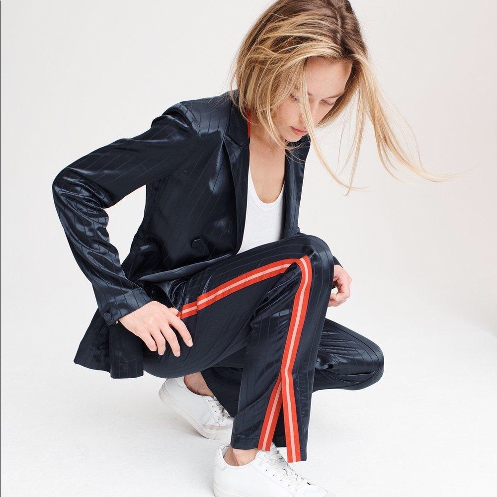 Rag & Bone Satin Ryan Blazer
